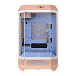 Thermaltake The Tower 300 Peach Fuzz Micro Tower Tempered Glass PC Gaming Case