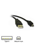 2M Mini Mitsumi USB 2.0 Cable