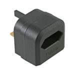 Xclio Europlug EU to UK Mains Plug Adapter