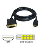 3m Scan HDMI Cable - HDMI (Male) to DVI-D Dual Link (Male), Black 3m Scan HDMI Cable - HDMI (Male) to DVI-D Dual Link (Male), Black