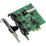 Brainboxes PCI-E Quad 3 + 1 port RS232 Serial Card (PX-420) Brainboxes PCI-E Quad 3 + 1 port RS232 Serial Card (PX-420)
