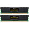 8GB (2x4GB) Corsair DDR3 Vengeance Jet Black Low Profile, PC3-12800 (1600), Non-ECC, CAS 9-9-9-24, XMP, 1.5V