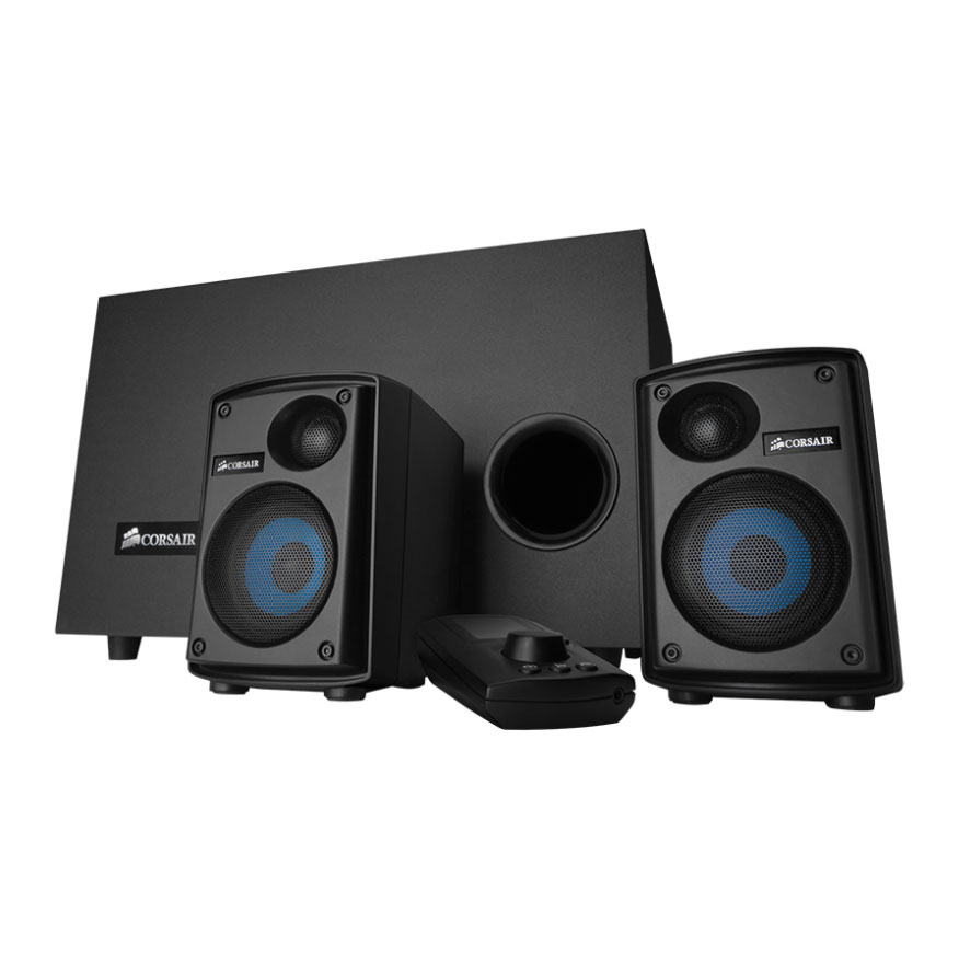 Corsair SP2500 Gaming Speakers Audio System 2.1 with Sub Woofer 232W