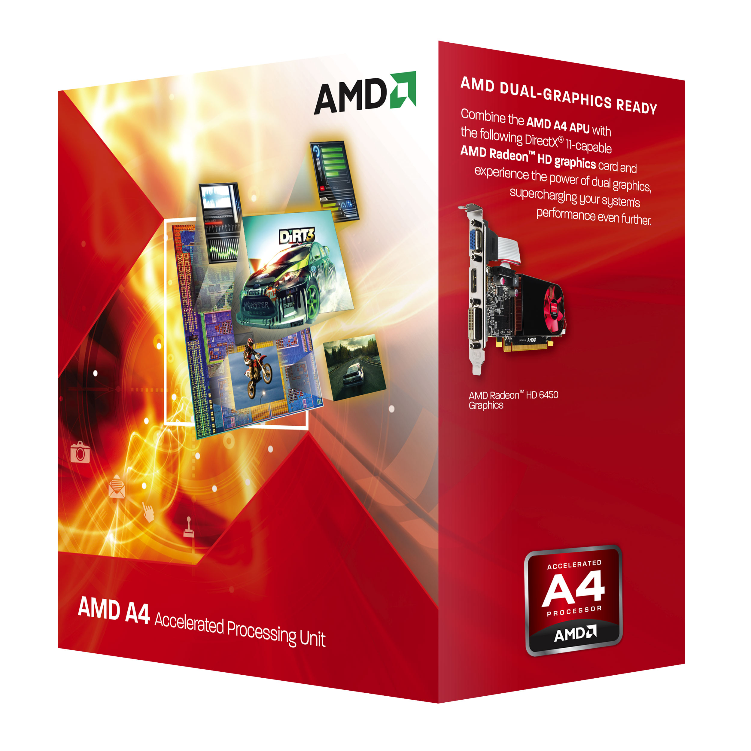 AMD APU A4 - 3300 Dual Core Processor LN42084 - AD33000JHXBOX | SCAN UK