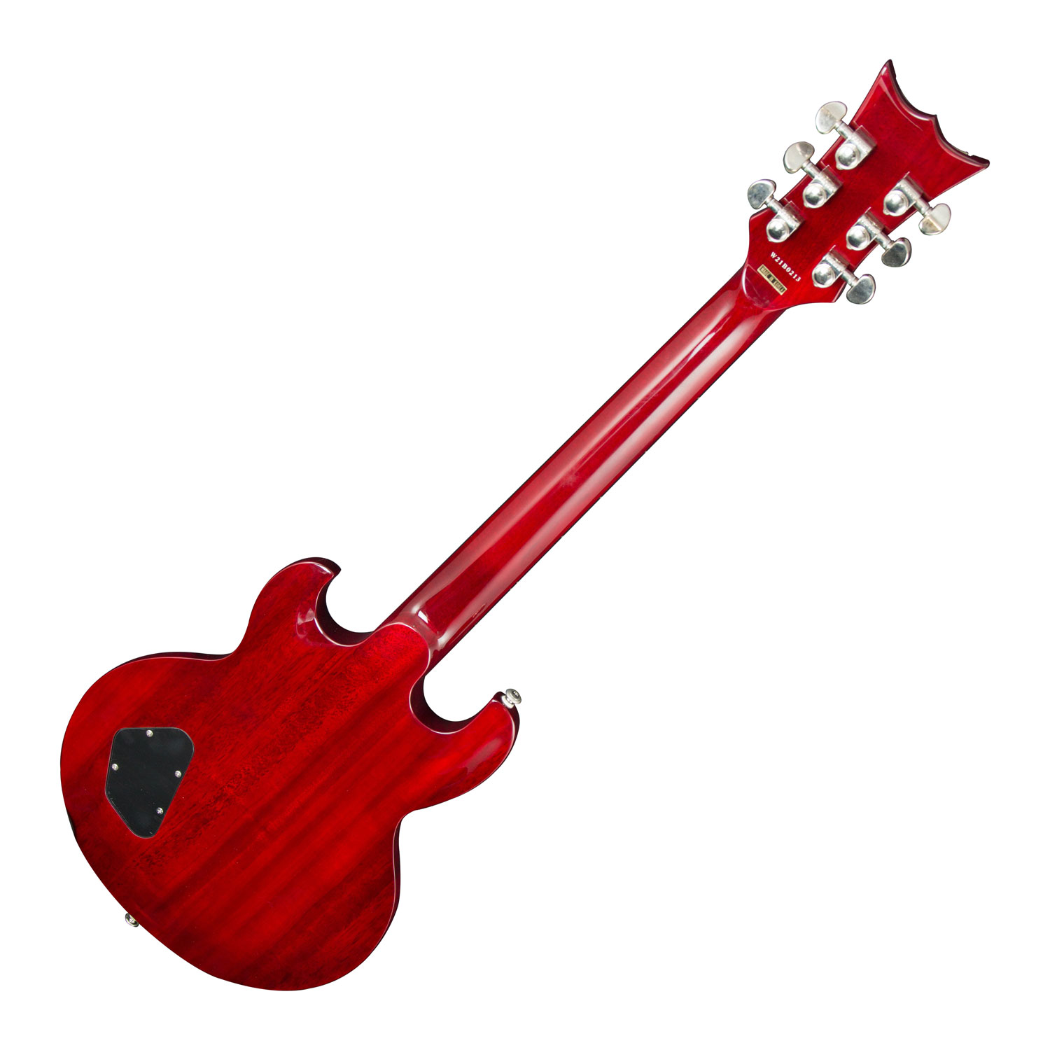 DBZ Royale ST Guitar (Translucent Cherry) LN43451 ROYSTTCH SCAN UK