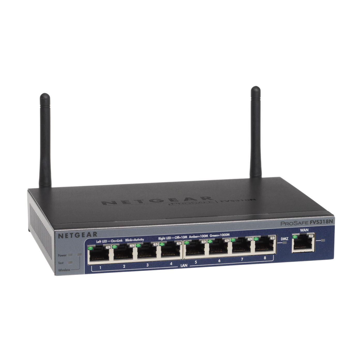 Netgear FVS318N Wireless VPN 8 Port GB Prosafe Router LN45070 - FVS318N ...