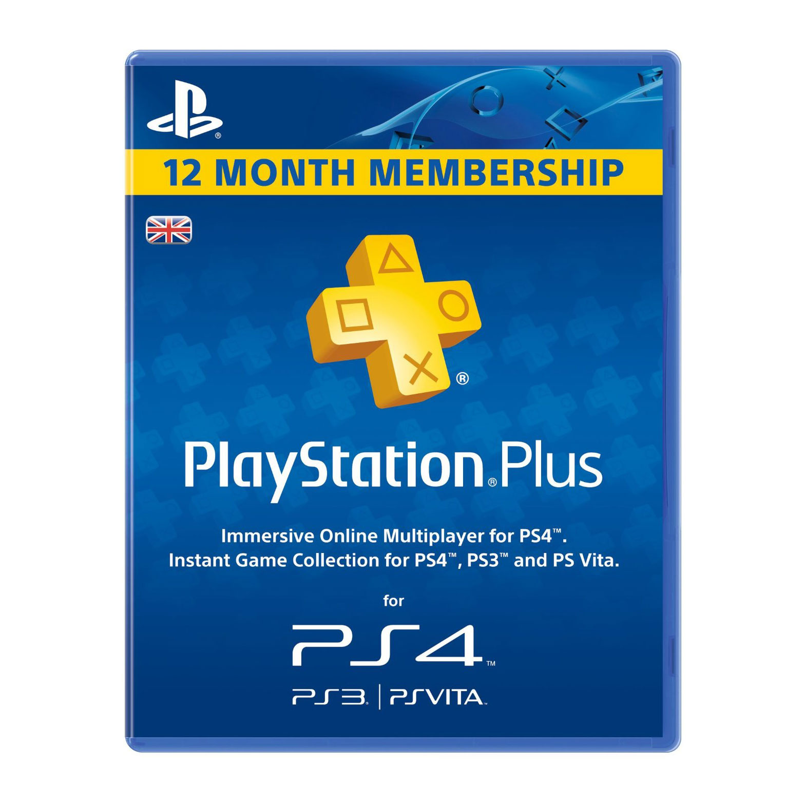 PlayStation Plus Card 365 Days LN46387 ACAEACSNY80774 SCAN UK