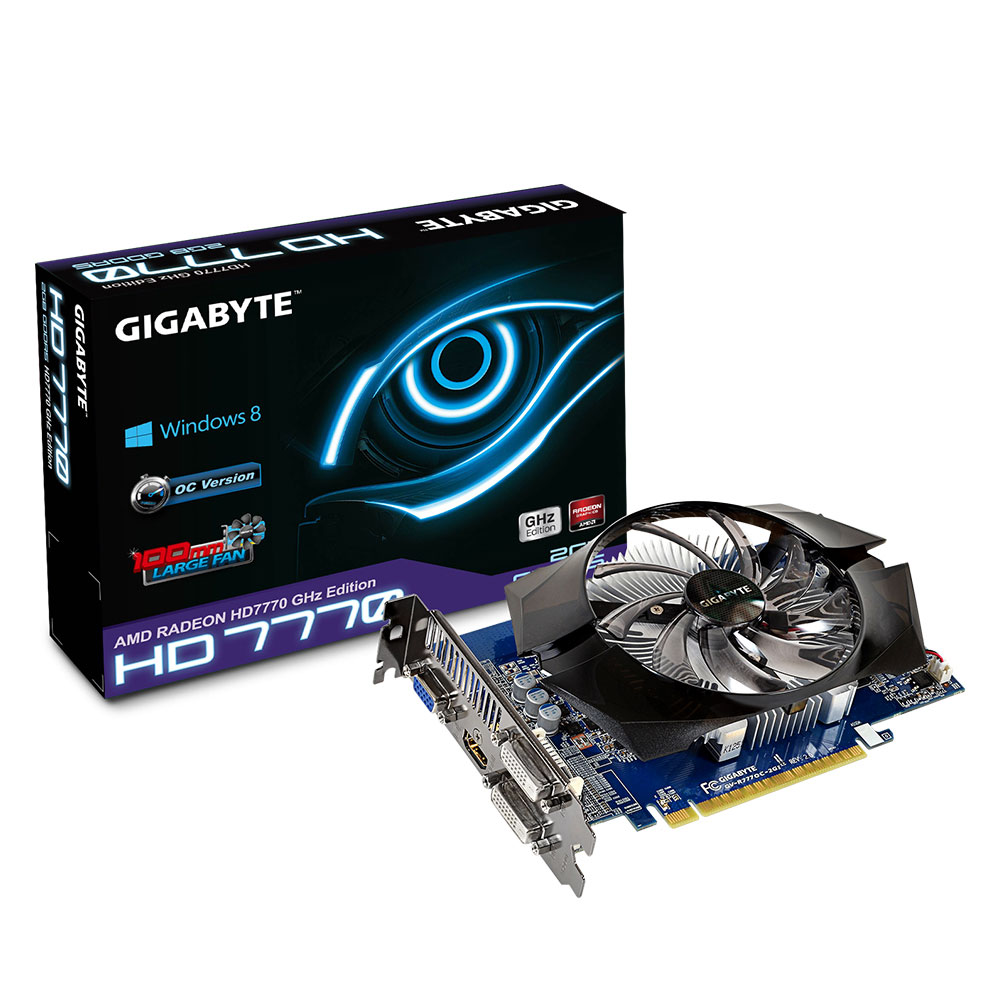 Gigabyte Radeon HD 7770 Rev. 2 AMD Graphics Card 2GB LN53342 GV