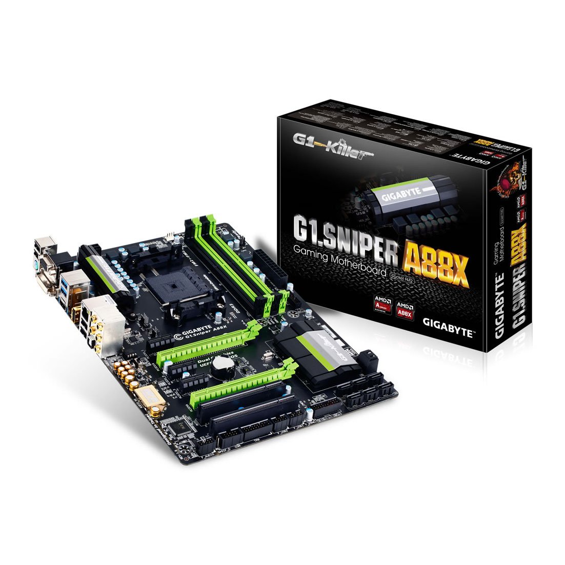 Gigabyte AMD FM2+/FM2 G1 Sniper A88X ATX Gaming Motherboard LN53944