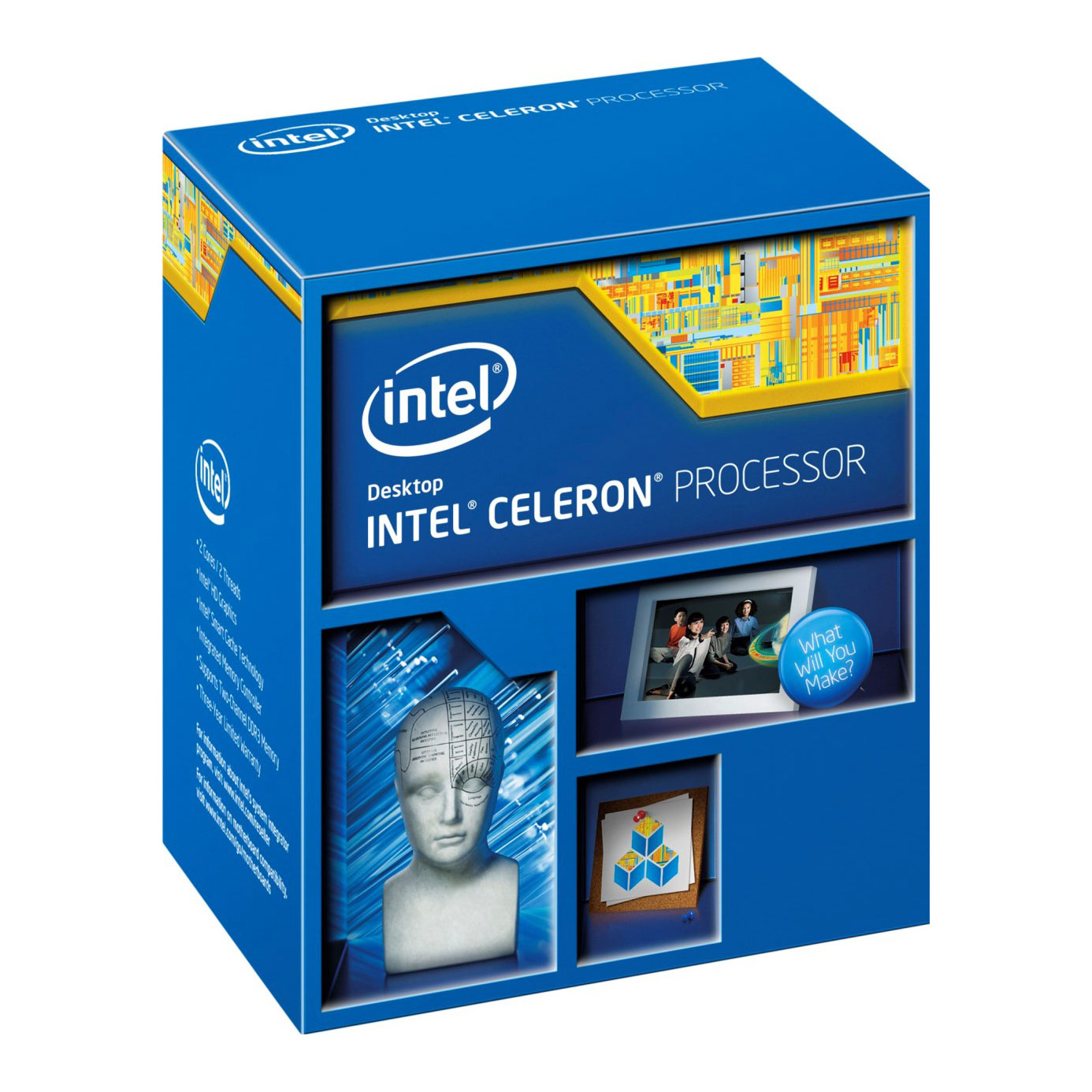 New Intel Celeron G1840 Dual Core Processor Retail LN56496 ...