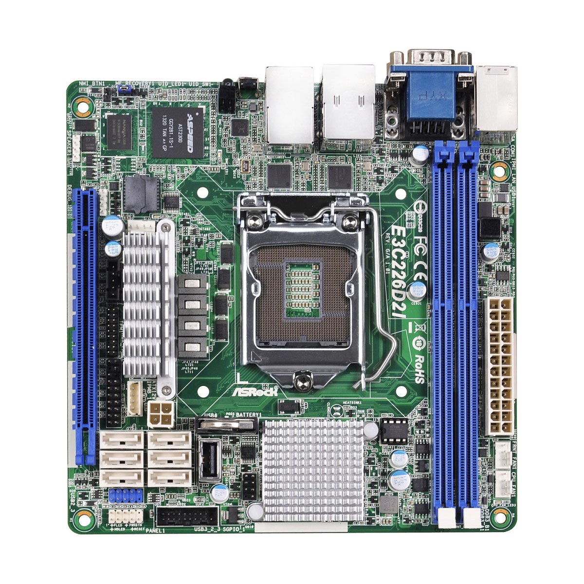 AsRock Intel Xeon Haswell Server/Workstation mini ITX Motherboard