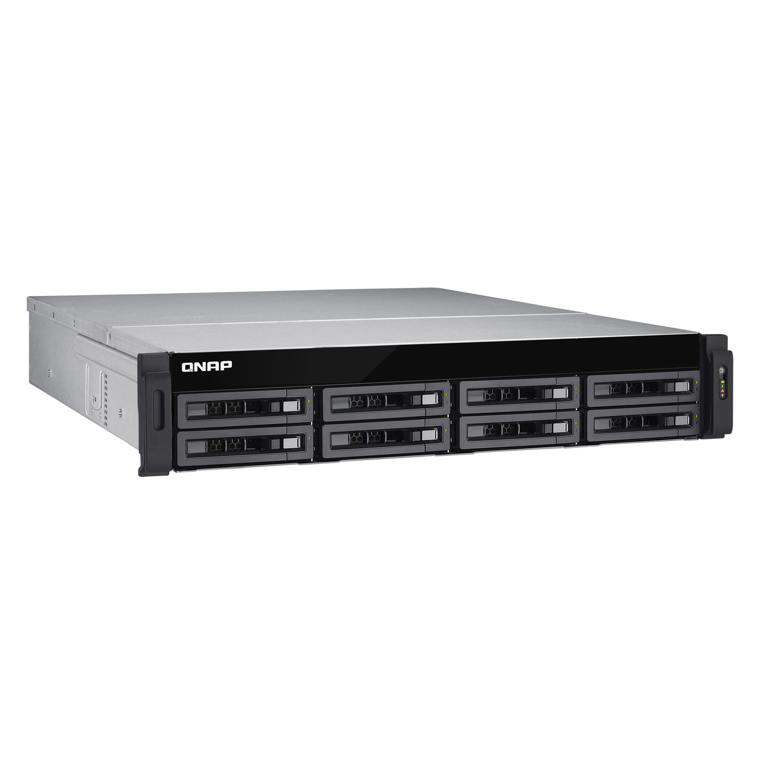 Qnap 8 Bay 2U Rackmount High Performance Unified Storage NAS Solution