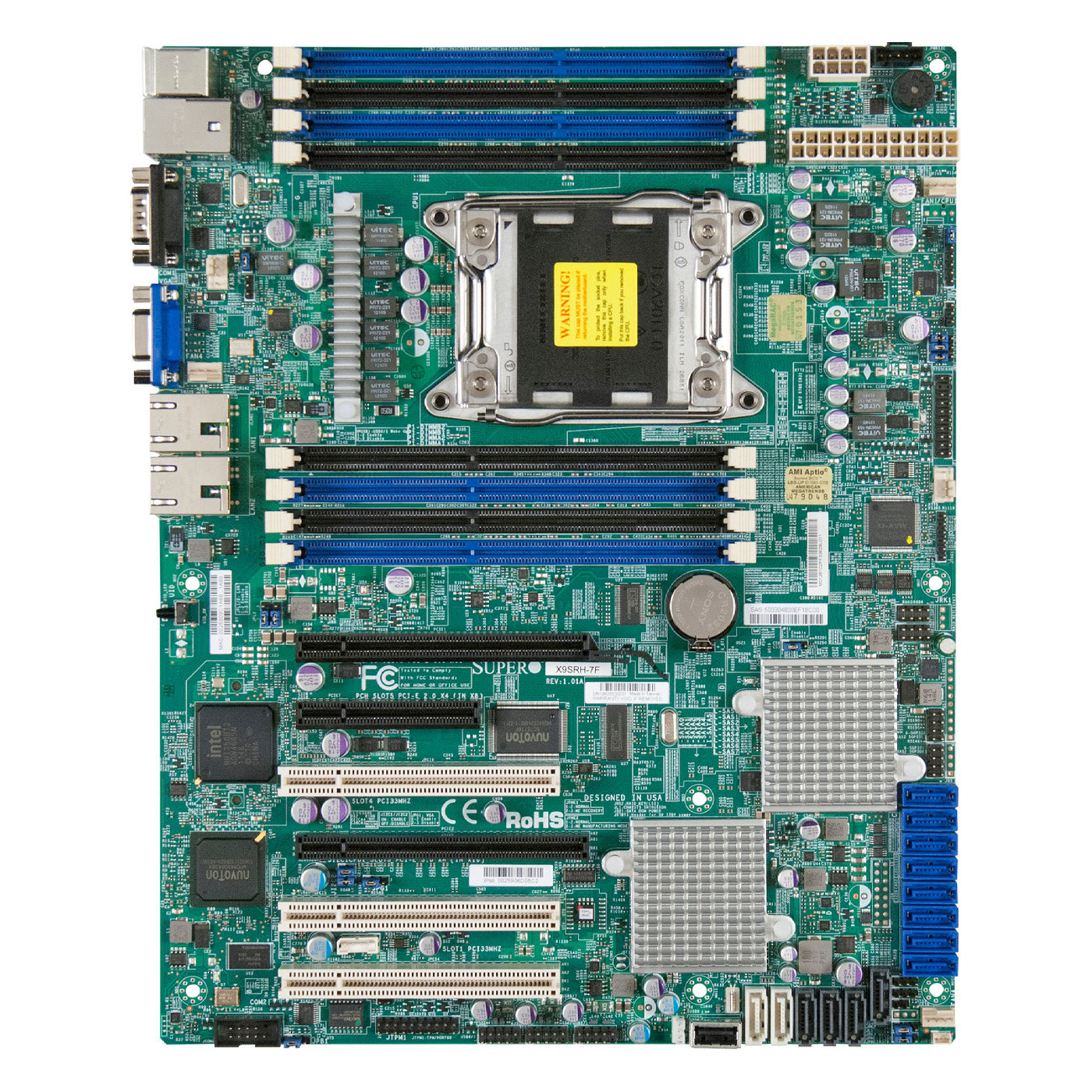 Supermicro Intel Xeon E5-2600/1600 Server Motherboard MBD-X9SRH-7F-B