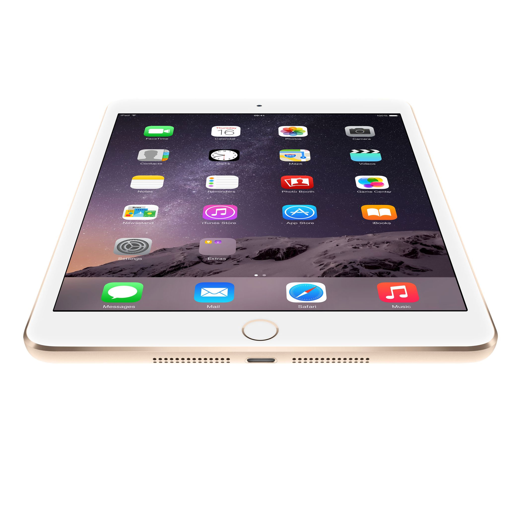 Apple iPad Mini 3 Gold Retina Display 128GB Wi-Fi + Cellular LN63846