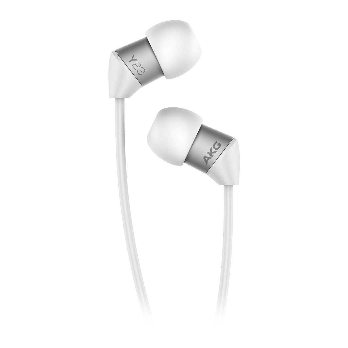 AKG White Y23 Light Professional In Ear Headphones LN69593 AKGY23