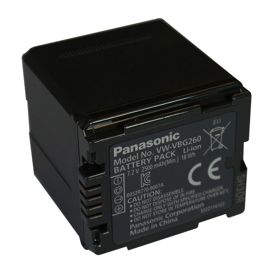 Panasonic VWVBG260 Standard Battery for AG and AC Camcorder Models