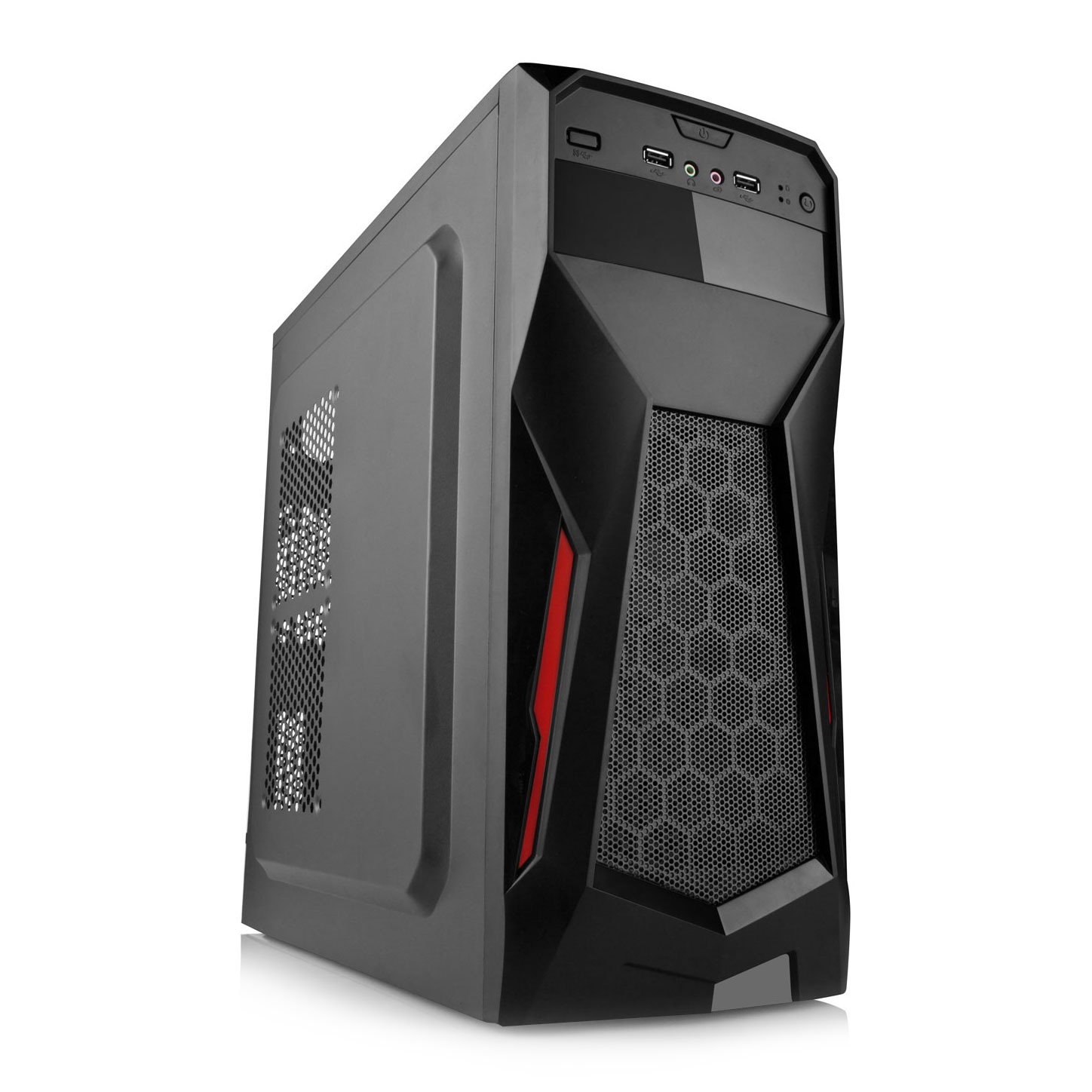 LockStock microATX Black PC Case with USB 3.0 from Dynamode LN74448