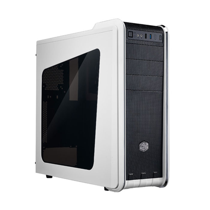 Cooler Master CM590 III White Gaming PC case with USB 3.0 LN75718 RC
