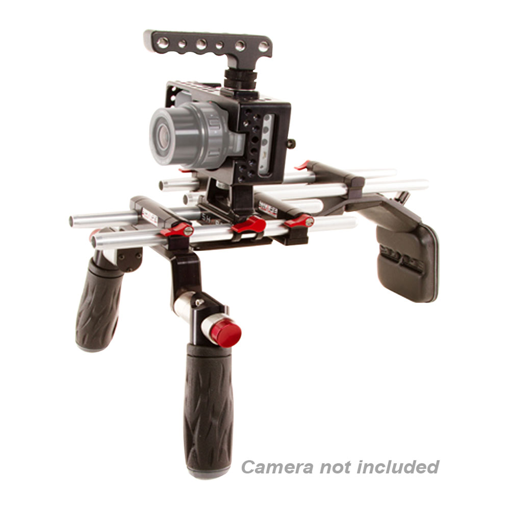 Blackmagic Pocket Camera Shoulder Mount (Offset) by SHAPE LN75730 BMPSMOF SCAN UK