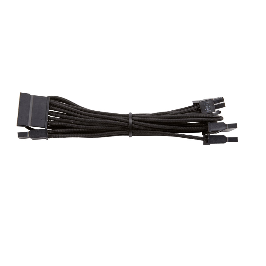 Corsair SATA Type 4 PSU Cable Black LN77043 CP8920186 SCAN UK