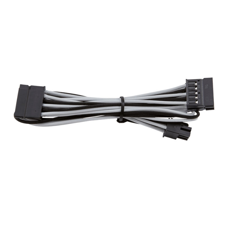 Corsair SATA Type 4 PSU Cable White/Black LN77048 CP8920191 SCAN UK