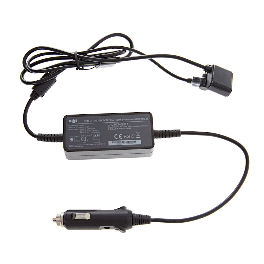 DJI Phantom 3 Drone Car Charger kit LN79924 CP.PT.000297 SCAN UK