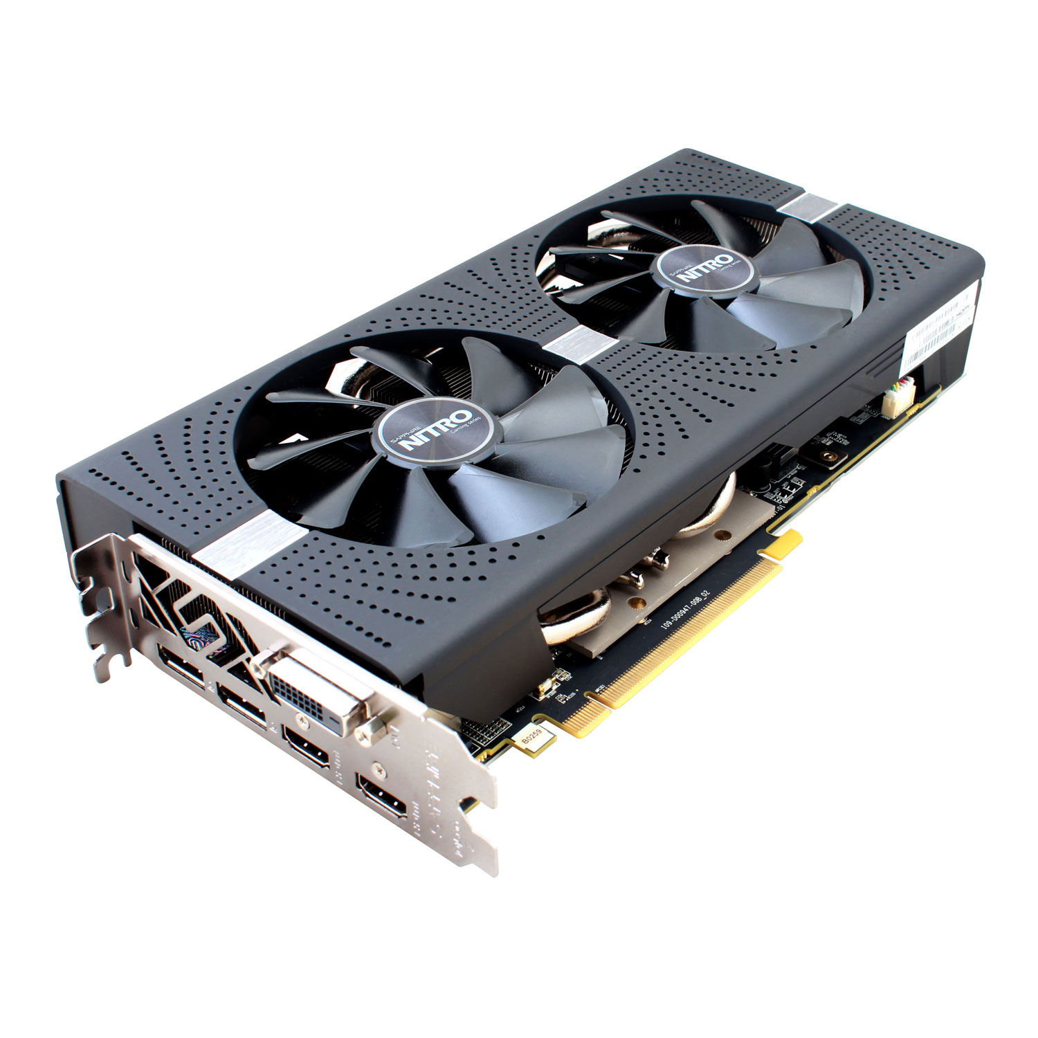 Sapphire AMD Radeon RX 580 4GB NITRO+ Graphics Card, DVID, HDMI, DP 1.