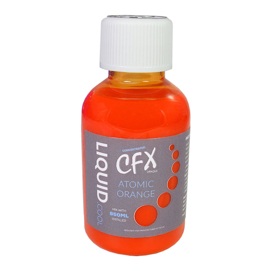 150ml Atomic Orange LIQUID.cool CFX Concentrated Opaque Water Coolant