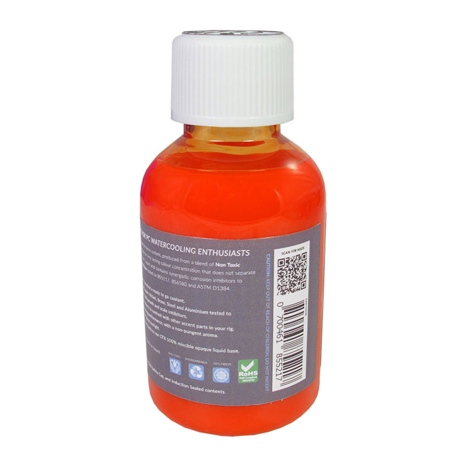 150ml Atomic Orange LIQUID.cool CFX Concentrated Opaque Water Coolant