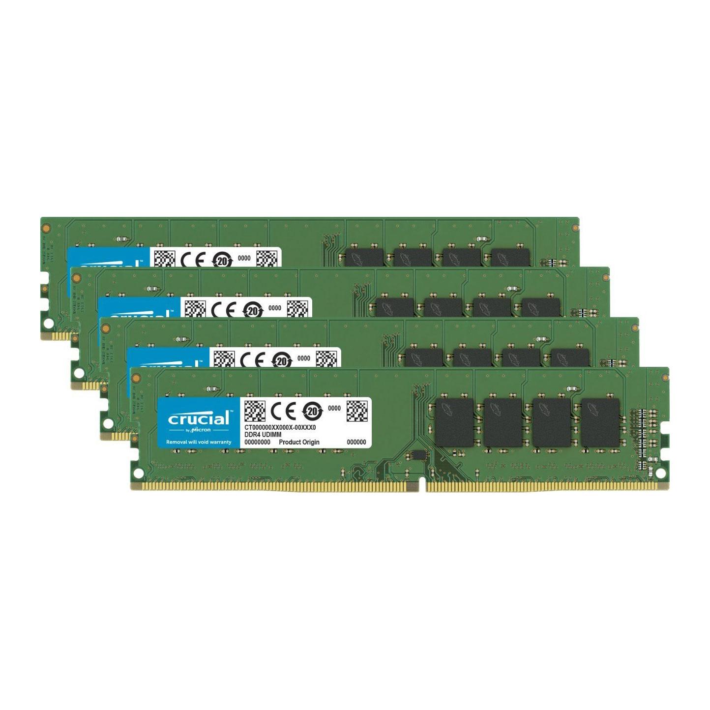 Crucial 32GB NonECC Unbuffered DDR4 2133 MHz Workstation RAM Memory