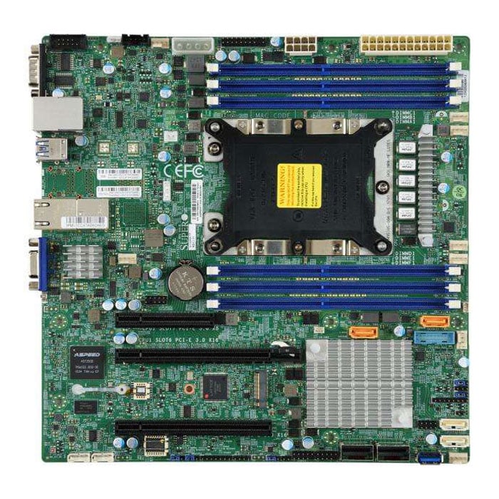 Supermicro X11SPMTF Intel Xeon Scalable Server Workstation Micro ATX