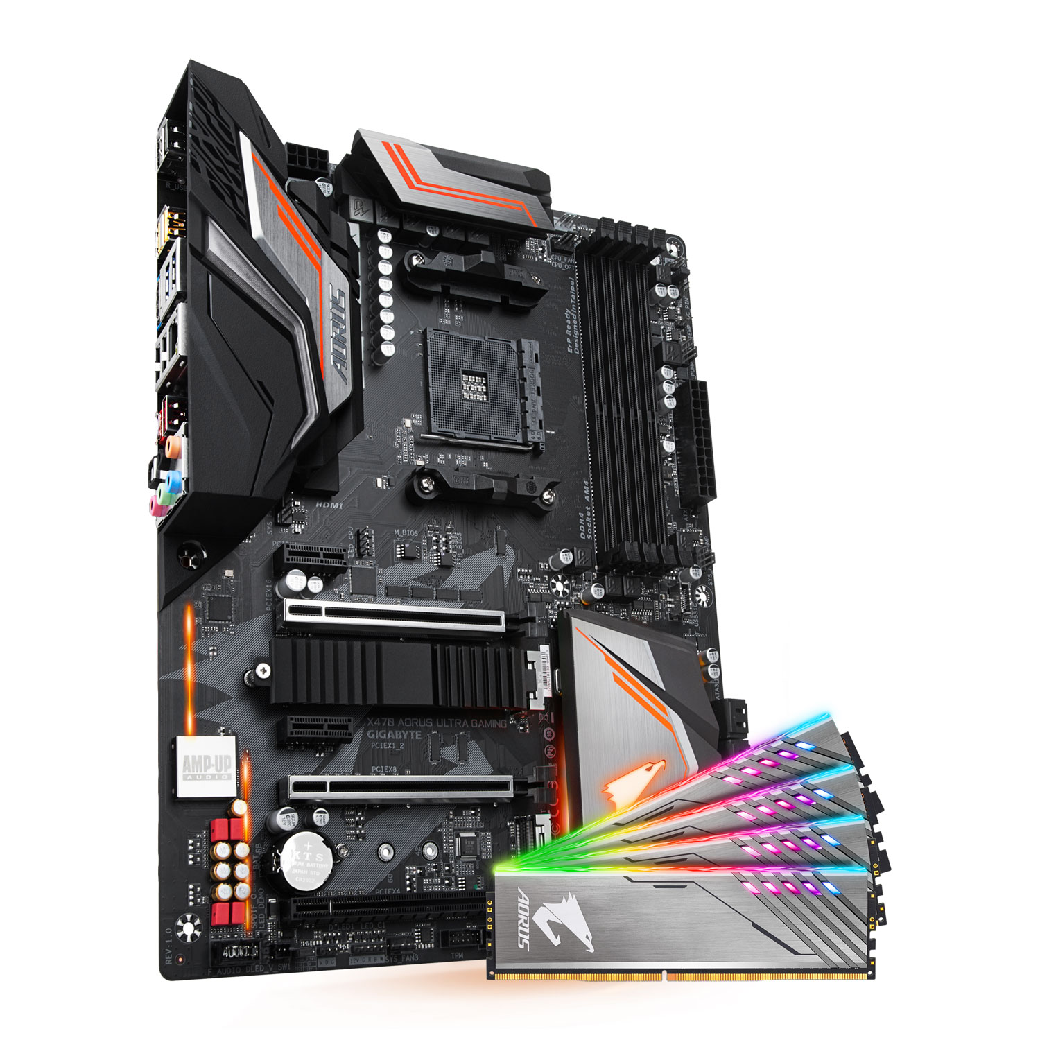 Gigabyte AMD X470 AORUS ULTRA GAMING Motherboard + 16GB DDR4 RAM/Memory