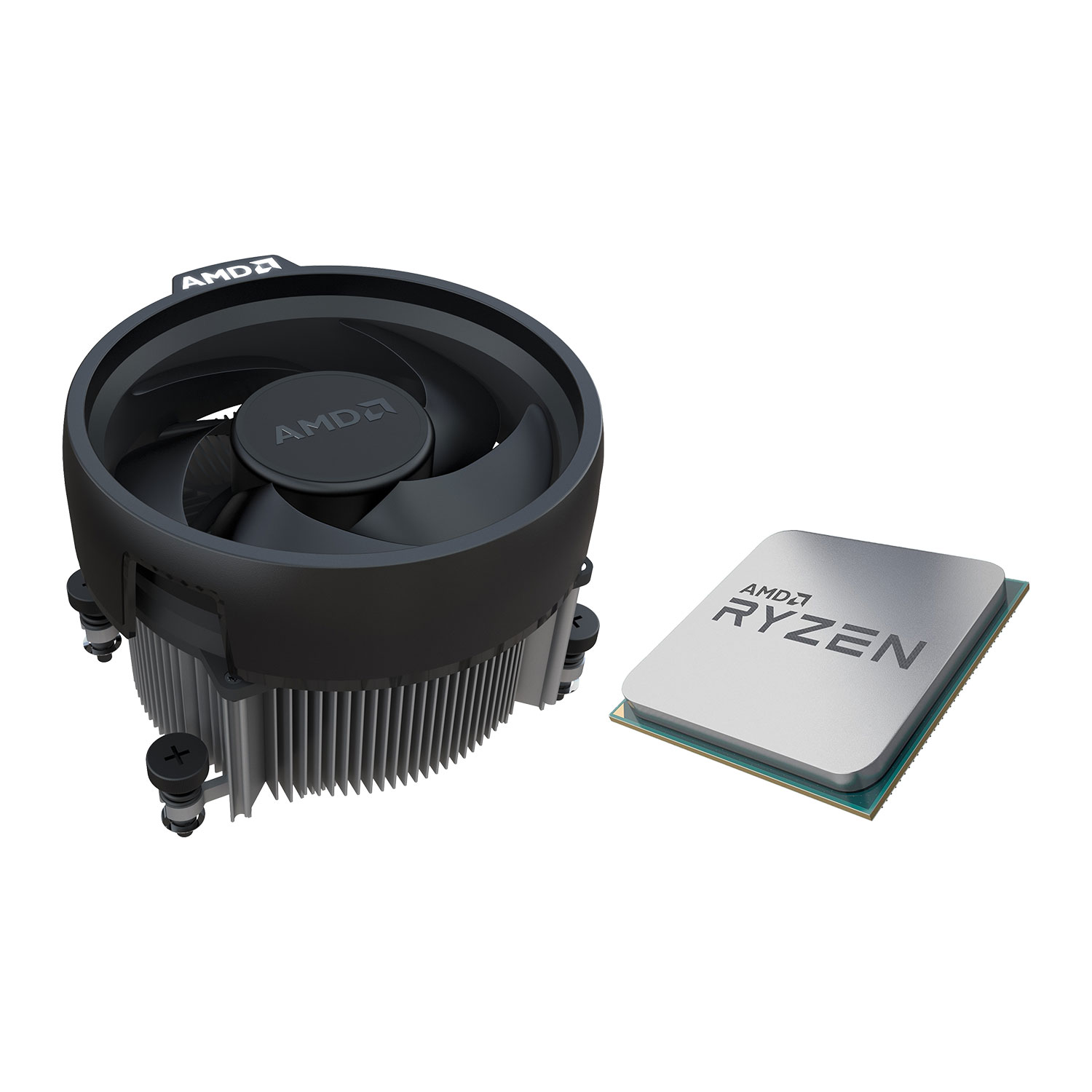 AMD Ryzen 5 2600X Gen2 6 Core AM4 OEM CPU/Processor with Wraith Spire ...
