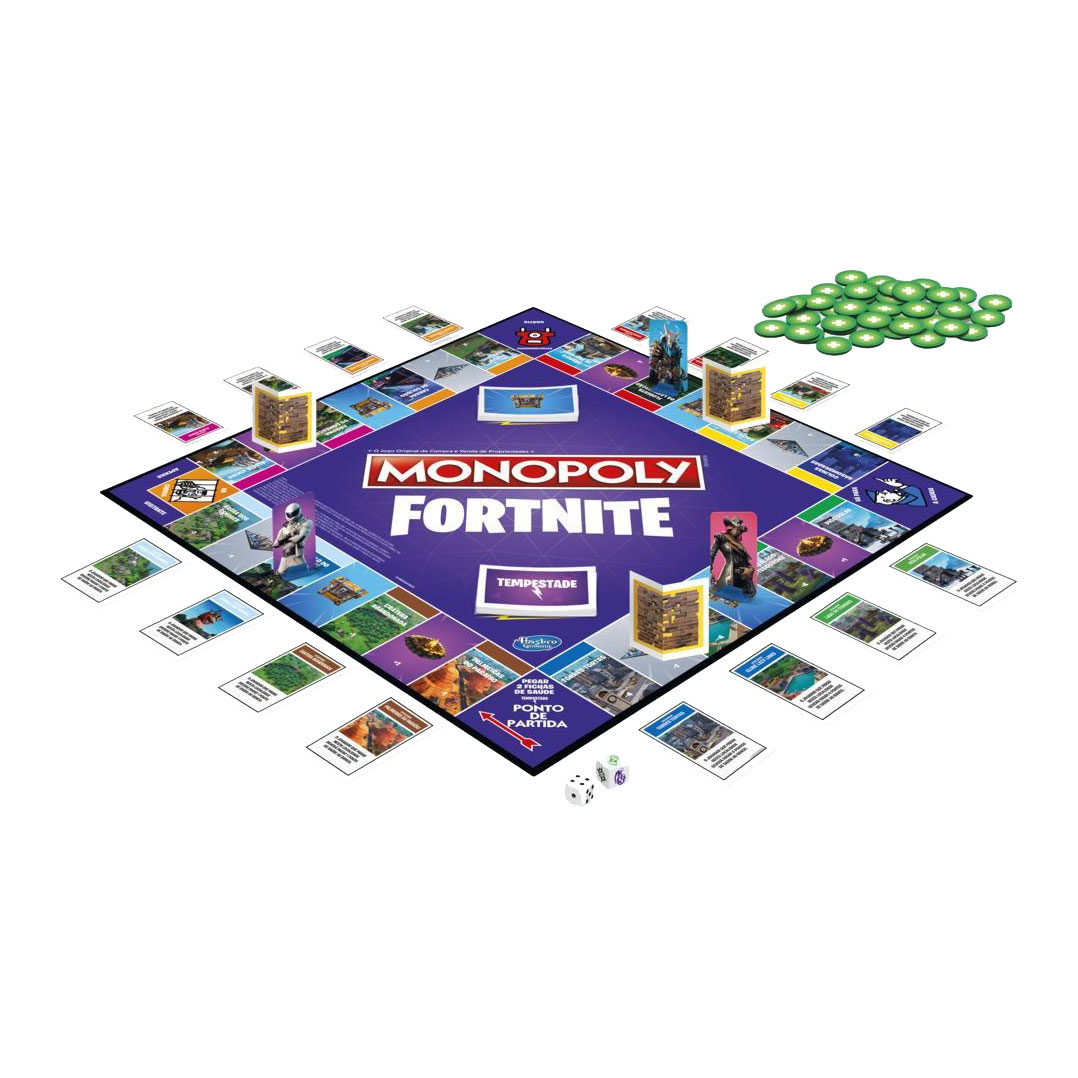 Monopoly Fortnite Edition Board Game LN114214 5010993633586 SCAN UK