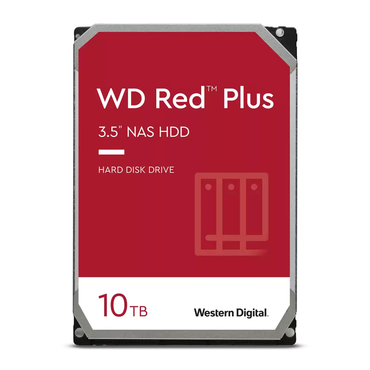 WD Red Plus 10TB NAS 3.5" SATA HDD/Hard Drive 7200rpm LN114952