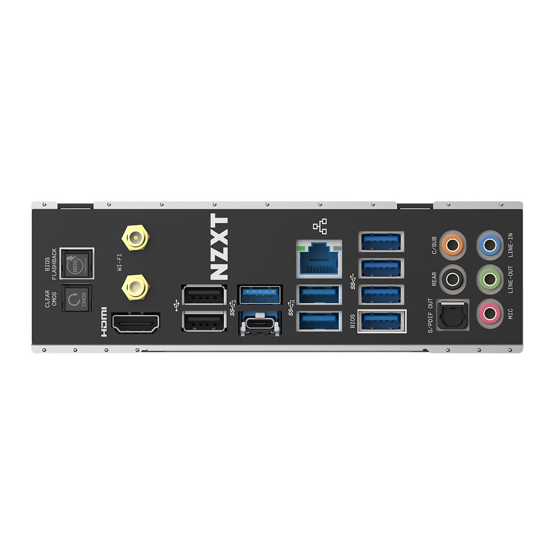 NZXT AMD B550 N7 Matte Black ATX Motherboard LN115445 N7B55XTB1 SCAN UK