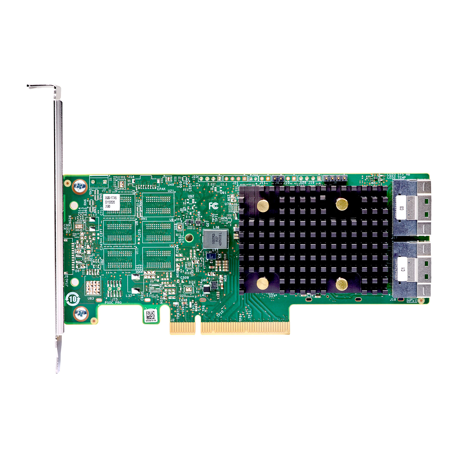 Broadcom 9500 16i Pcie Gen 4 0 Hba Tri Mode Storage Adapter Ln117738 Broadcom 9500 16i Pcie Gen 4 0 Hba Tri Mode Storage Adapter Ln117738