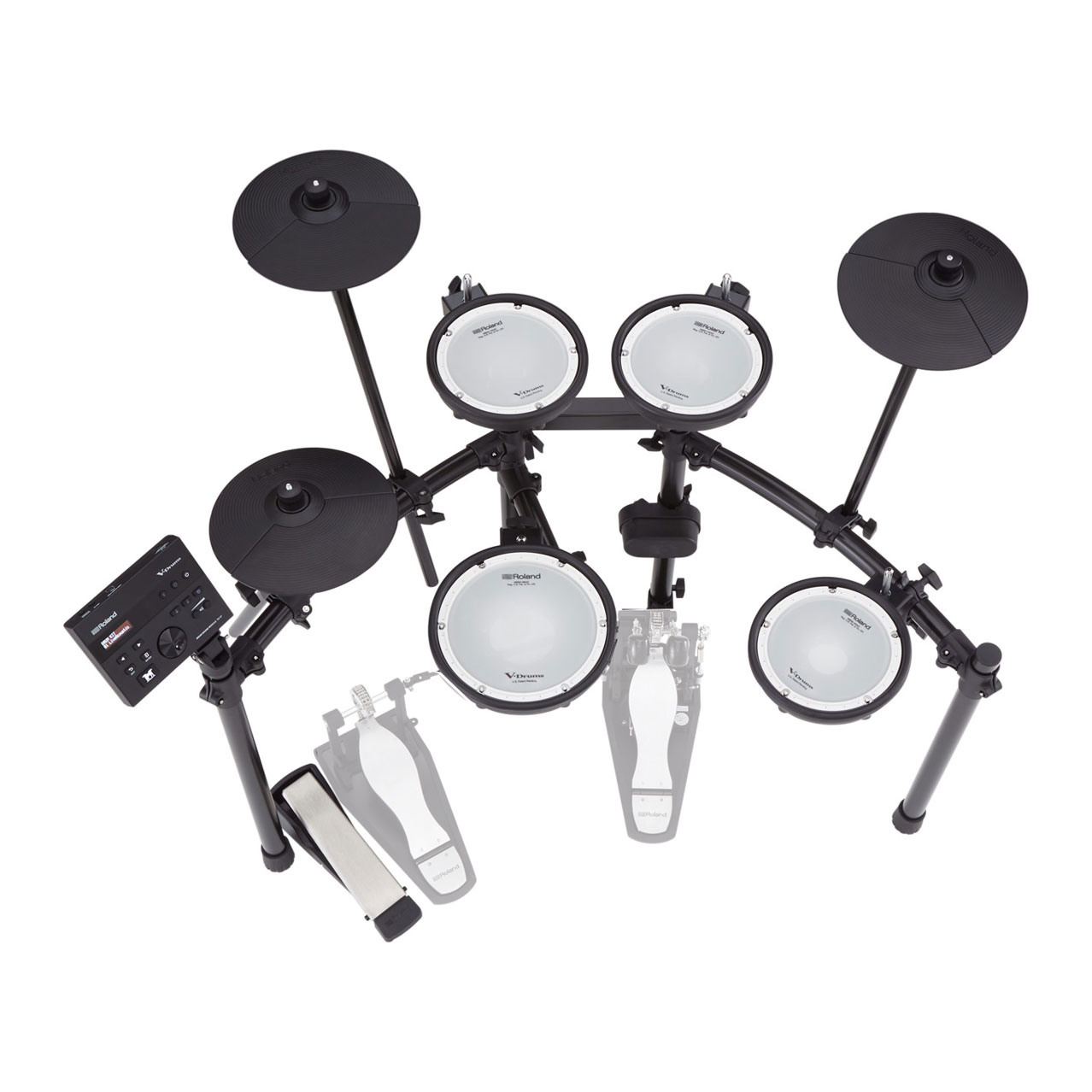 Roland VDrums TD07DMK Electronic Drum Set LN118584 SCAN UK