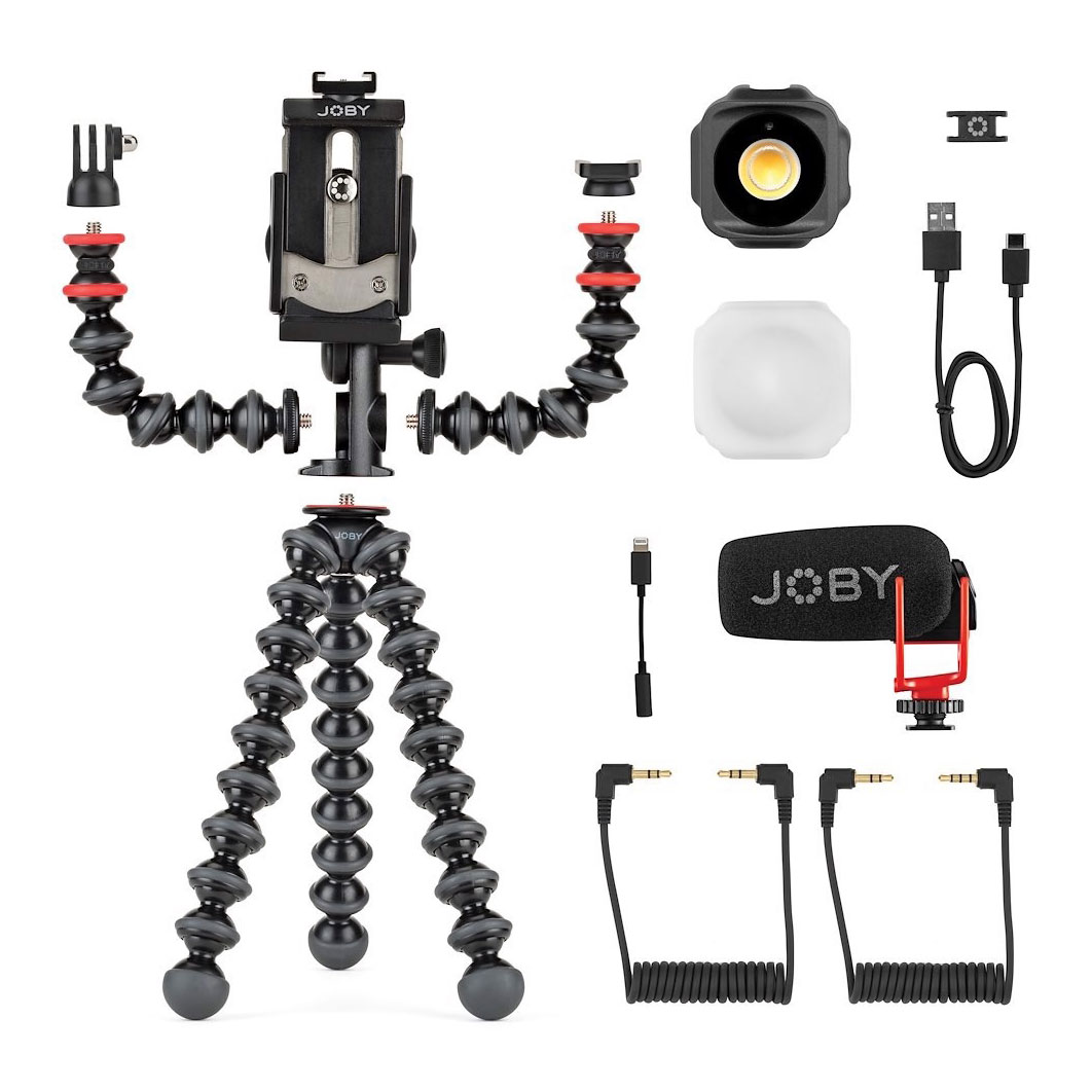 JOBY GorillaPod Advanced Mobile Vlogging Kit LN125902 JB01797BWK