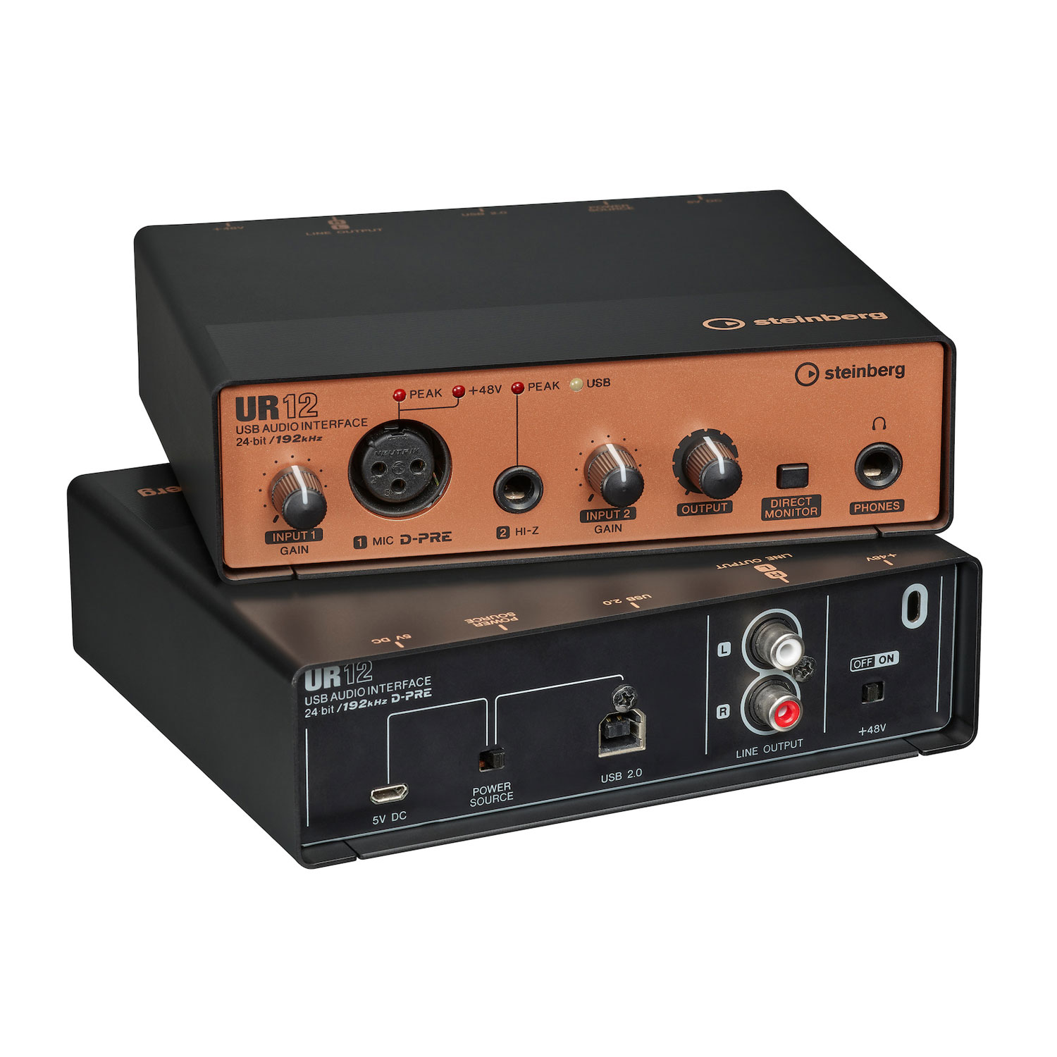 Steinberg UR12 USB Audio Interface with iPad support/ Black LN126731