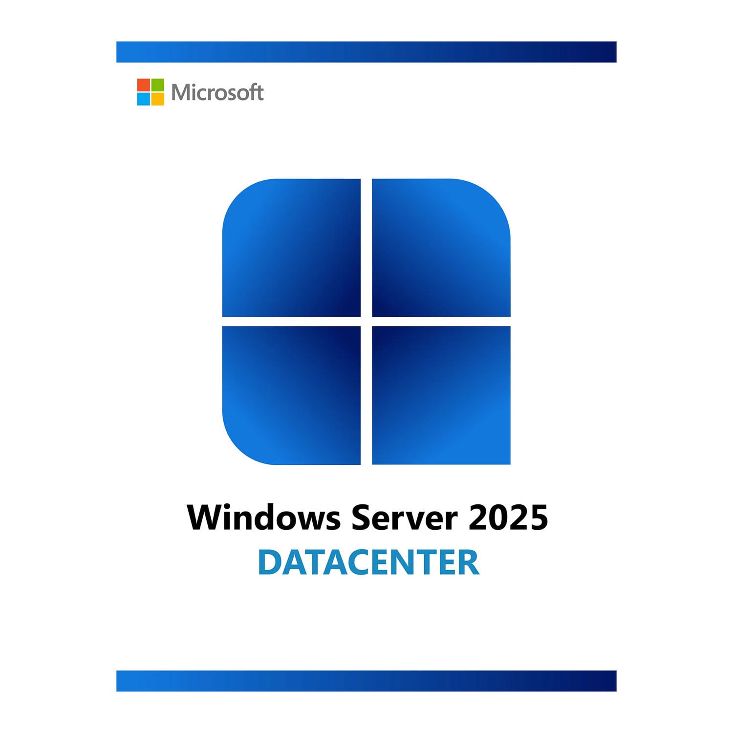 Windows Server 2025 Datacenter Edition, 64-bit 24 Core License - DVD ...