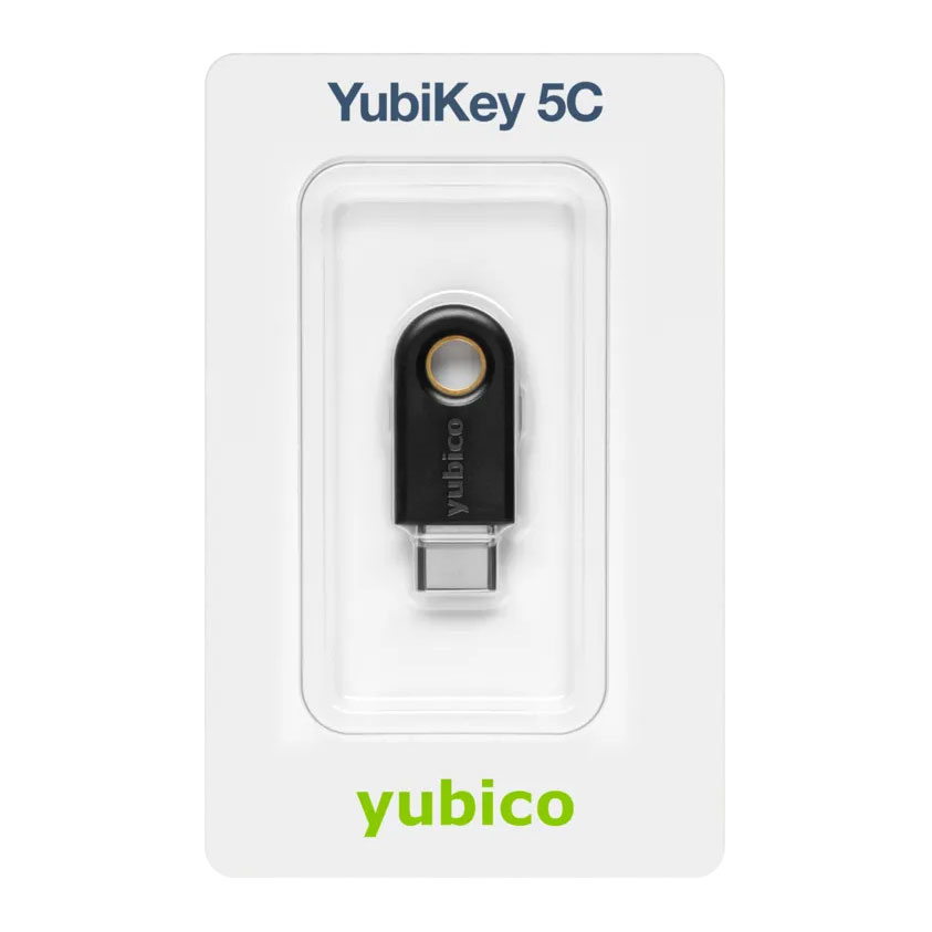 Yubico YubiKey 5C Multi-protocol USB Security Key LN157918 ...