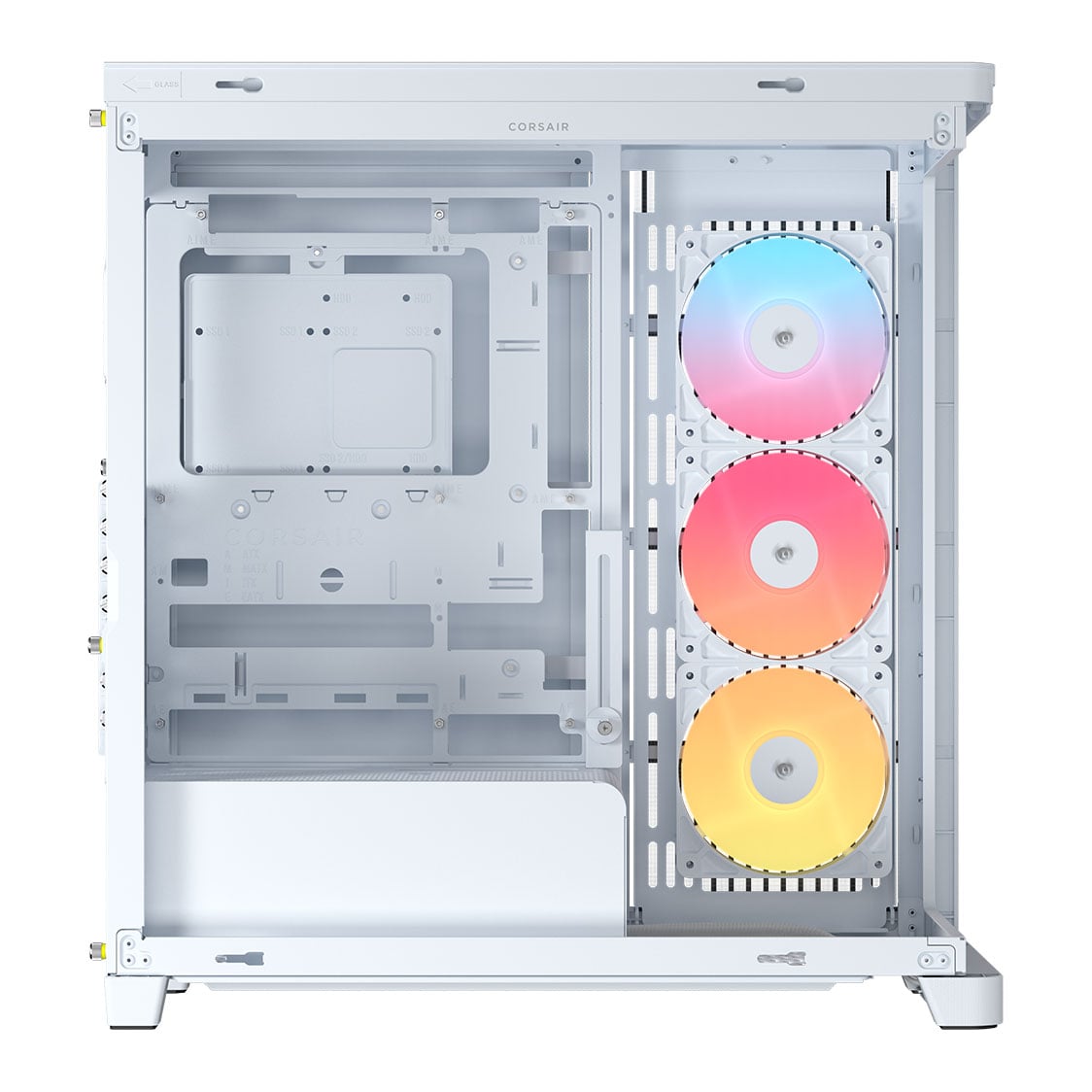 Corsair FRAME 4500X RS-R ARGB midi tower behuizing Zwart | 2x USB-A | 1x