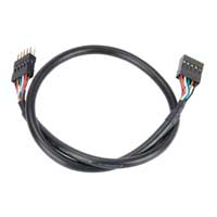 40cm Akasa USB Header Internal Extension Cable