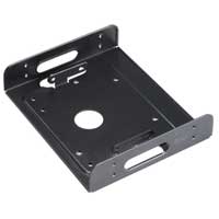 AKASA AK-HDA-01 SSD & HDD adapter fits 3.5" HDD or 2.5" Notebook drive into 5.25" PC bay