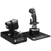 Thrustmaster Hotas Warthog Flight Joystick And Throttle 15 action buttons in total + 1 TRIM wheel
