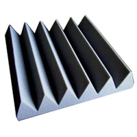 4 x Scan S-WDG100-4 Acoustic Foam Wedge Tiles