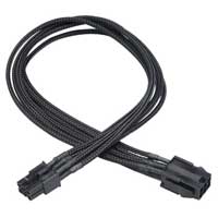 Akasa FLEXA V6 40cm VGA Power Braided Extension Cable
