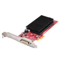 512MB Dual Display 512MB AMD FirePro 2270, PCIe 2.1 (x1), DMS-59, DVI/VGA, Low Profile