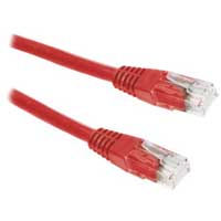 Scan CAT6 3M Snagless Moulded Gigabit Ethernet Cable RJ45 Red